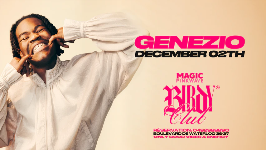 Genezio show case x birdy brussels xceed 22e9